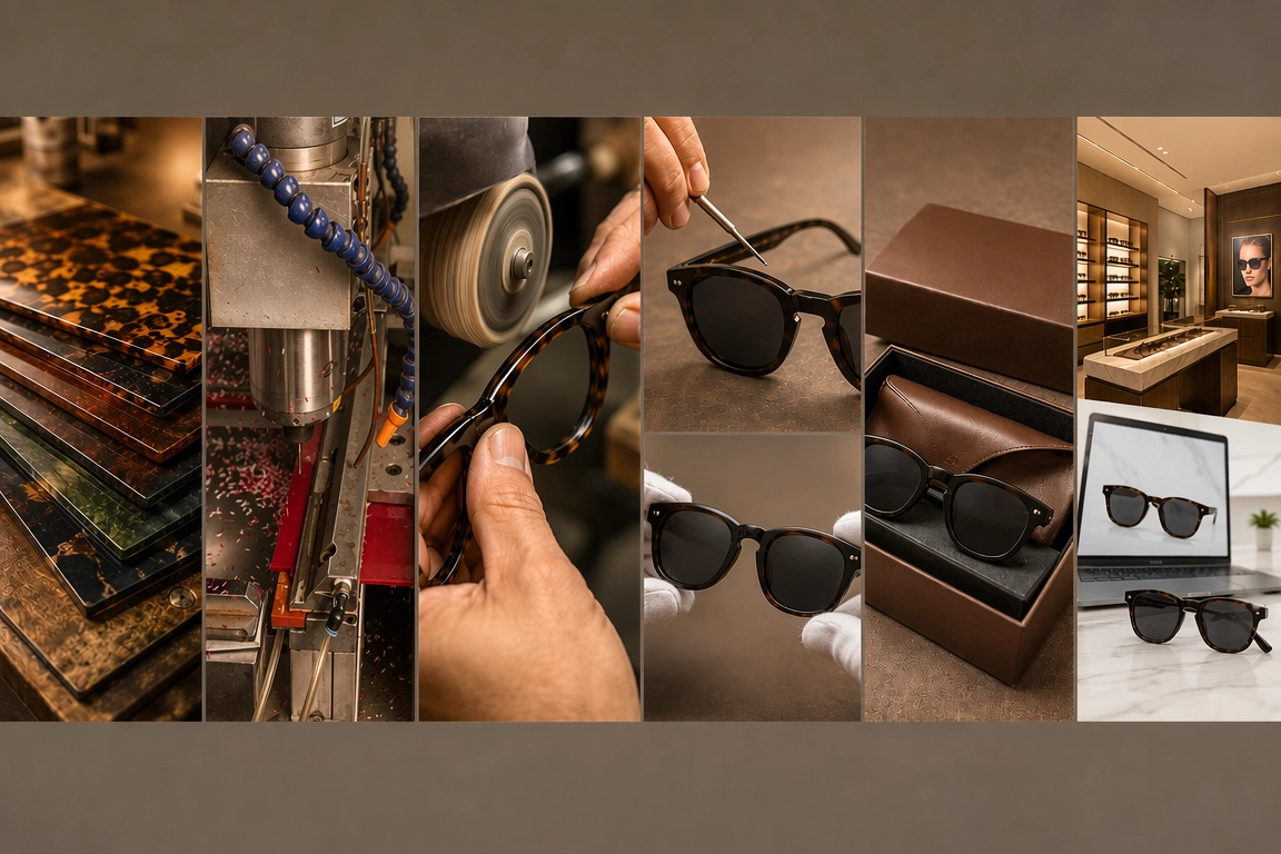 Eyewear design desk
